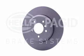 Hella Pagid Front Disc Brake Rotor - 34116782593